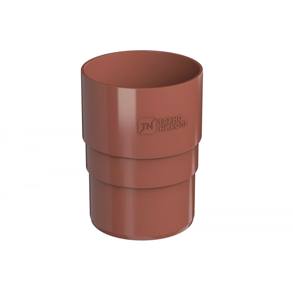 Муфта трубы, Технониколь пвх, стандарт Ø 82 мм, цвет: красный