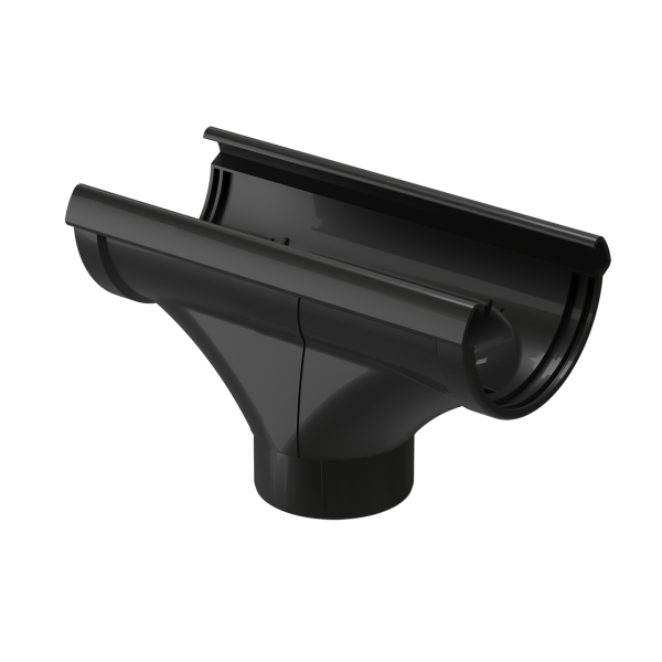 Воронка водосточная Docke Lux, Ø140/100 мм, цвет: карбон