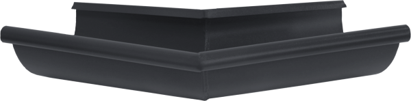 Угол желоба внутренний 135°, Grand Line Ø125 мм, PU Matte, RAL 7024