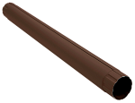 Труба водосточная соединительная Grand Line, Ø 90 мм, L=1000 мм, PU Matte, RAL 8017