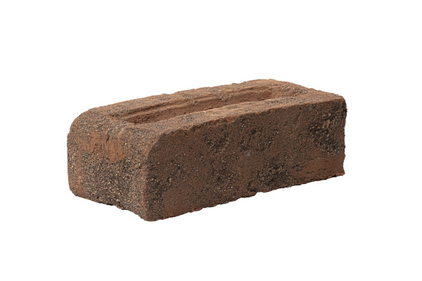 Кирпич ручной формовки Faber Jar Петровский штандарт полнотелый, цвет: черно-медный, под старину, М125, 215x102x65 мм