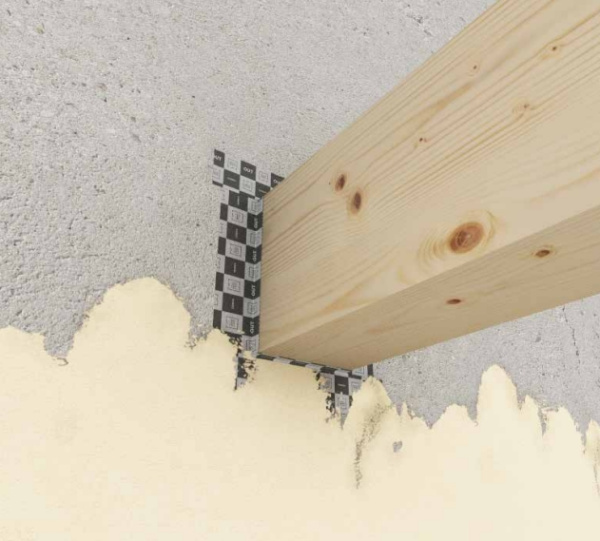 Holztechnic CEMENTA OUT 75 / PLASTOUT1560, лента для защиты пенного шва, 0.7 мм, 75 мм х 25 м