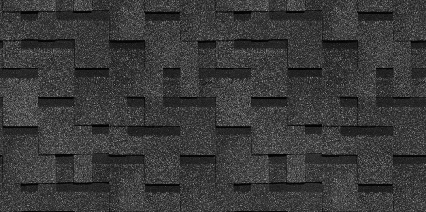 Битумная черепица, Docke, Premium, Генуя цвет: ежевика, 3 м² / уп.