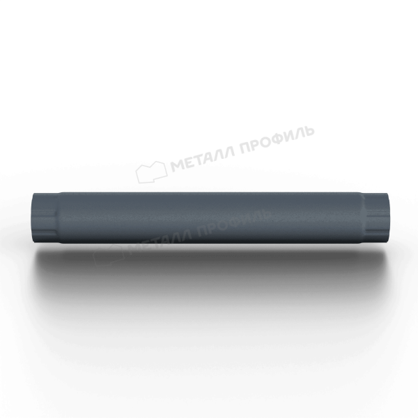 Труба водосточная Ø100 мм, Металл Профиль Foramina Freeze, L=3000 мм, Grey