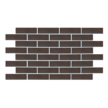 Термопанель рядовая Европа с плиткой Keramin, 1020х600 мм, 40 мм ППС, рельефный, цвет: Амстердам 4