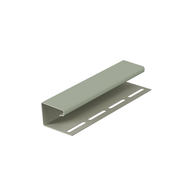 J-профиль пвх, Docke, L=3000 мм серия Premium, цвет: сандал