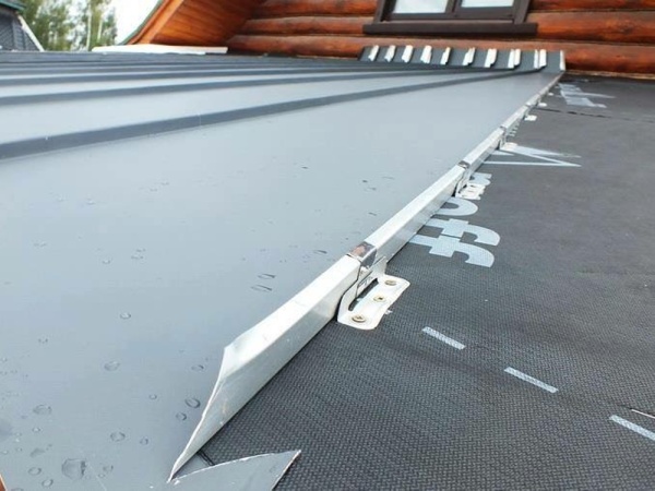 GL кляммер кровельный скользящий нержавейка, 25 мм