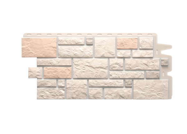 Фасадные панели Docke Burg, 1072х472 мм Premium, цвет: льняной