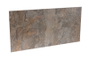 Кварцит, натуральный скол, 600x300 мм, 12 мм,  Natural Zeera Green