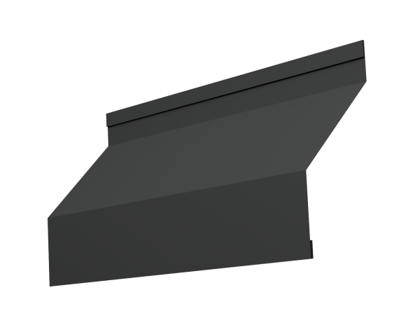 Ламель для забора жалюзи, Milan, с пленкой 0.45 мм, PE-Double, RAL 7016