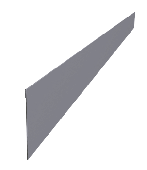 Ламель для забора жалюзи, Palermo, 0.5 мм, Satin, RAL 7004