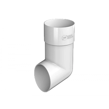 Слив трубы, Технониколь пвх, стандарт Ø82 мм, цвет: белый