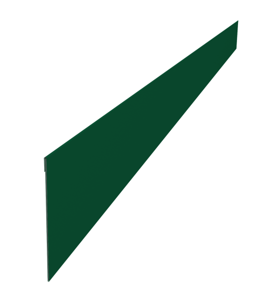 Ламель для забора жалюзи, Palermo, 0.5 мм, Satin, RAL 6005