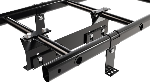 Лестница кровельная Borge, для фальцевой кровли, L=1800 мм RAL 9005