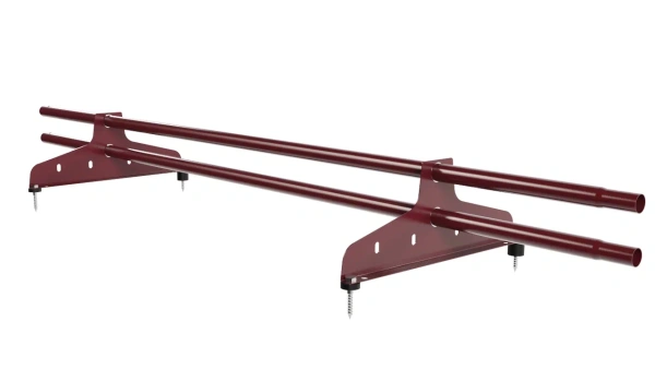 Снегозадержатель универсальный NewLine L=1500 мм, 2 опоры, 2 трубы круг Ø25 мм RAL 3005