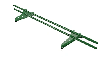 Снегозадержатель универсальный NewLine L=1500 мм, 2 опоры, 2 трубы круг Ø25 мм RAL 6002