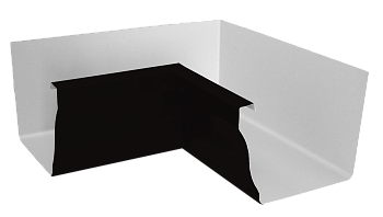 Угол желоба внутренний 90°, Vortex Matt, Ø 126 мм, RAL 9005