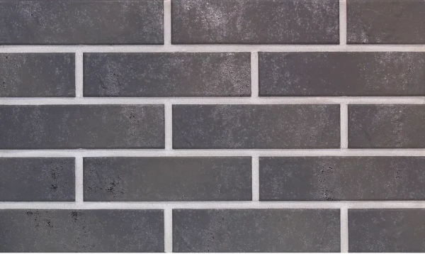 Фасадная плитка под кирпич, Paradyz, 245х66 мм, 7 мм, гладкий, Semir Grafit