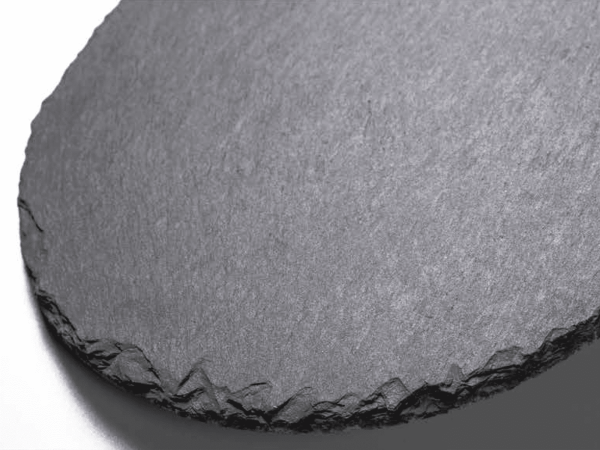 Кровельный сланец 400х200 мм, 5-7 мм, бобровый хвост, Charcoal