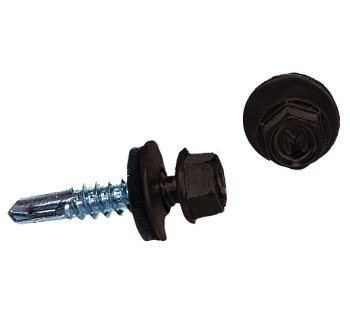 Саморез кровельный Daxmer 5.5х25 мм, сверло №3, RR 32, уп.250 шт.