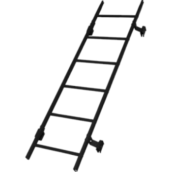 Лестница кровельная для фальцевой кровли Roofsystems Prestige 400 фальц, L=3000 мм RAL 9005