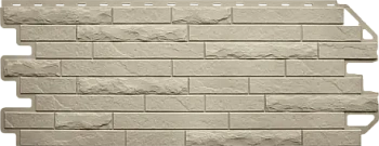 Фасадные панели Альта Профиль, Кирпич антик ЭКО, 1170 х 450 мм цвет: кремовый