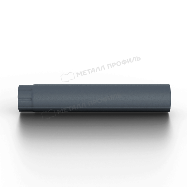 Труба водосточная Ø100 мм, Металл Профиль Foramina Freeze, L=2000 мм, Grey