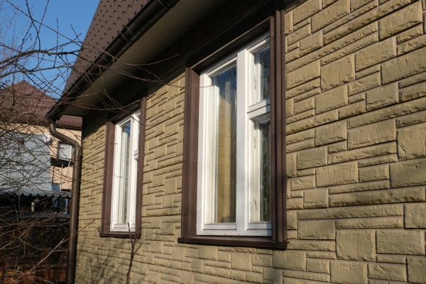 Фасадные панели Альта Профиль, Камень, 1130 х 470 мм цвет: известняк