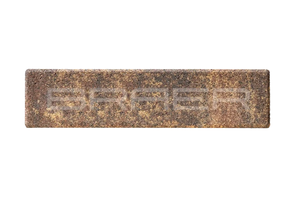 Тротуарная плитка Braer Паркет 60 мм 200х50 мм, цвет: Color Mix Мальва