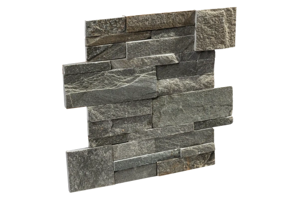 Сланец, 3D панель из камня, 350х180 мм, Modern Grey Slate