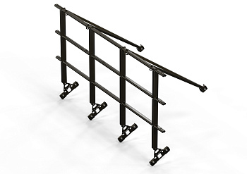 Ограждение кровельное для фальца Orima SYN, H=1100 мм, L= 3000 мм RR 32