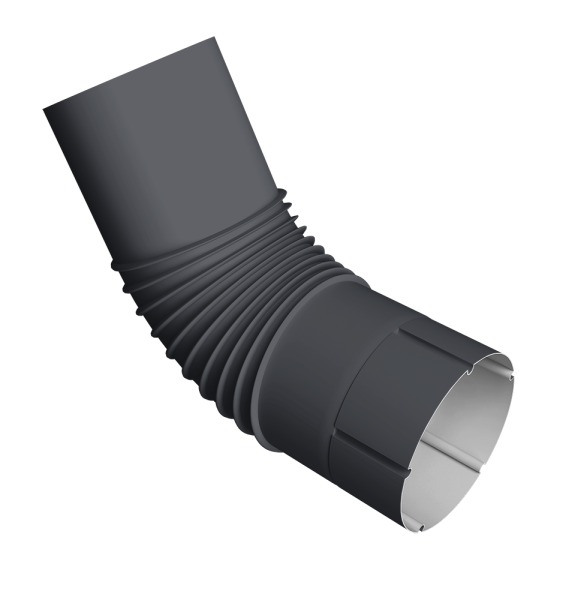 Колено трубы Vortex Project Ø210\145 мм, RAL 7024