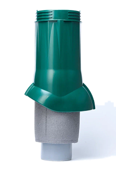 Вентиляционный выход Gervent 110/ИЗ/160 мм зеленый