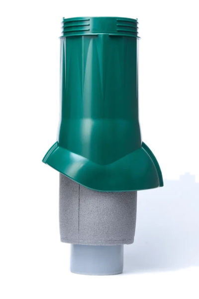 Вентиляционный выход Gervent 110/ИЗ/160 мм зеленый