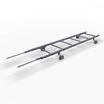 Лестница кровельная для фальцевой кровли Roofsystems Prestige 600 фальц, L=1800 мм RAL 7024