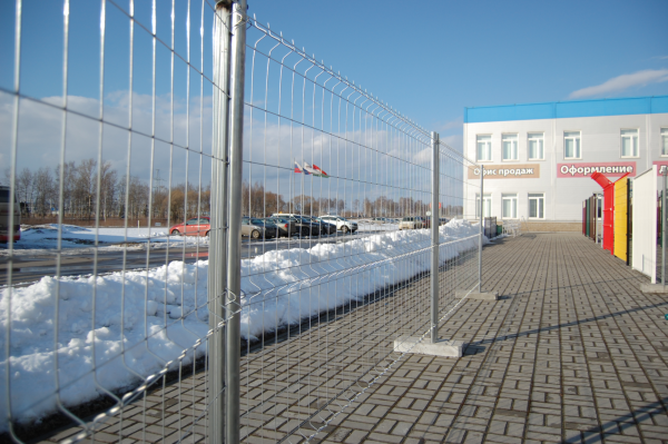 GL Панель временного ограждения Practic 1.74х3.1 zinc