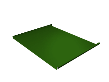 Фальц двойной стоячий Grand Line, 0.45 мм, PE, RAL 6002