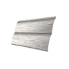 Металлический сайдинг Grand Line, Блок-хаус новый 0.45 мм, Print Elite, Snow Wood Twincolor