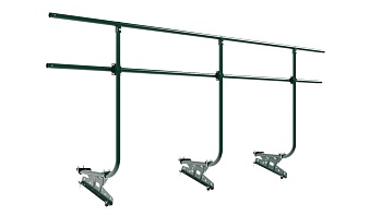 Ограждение кровельное для металлочерепицы Borge, H=1200 мм, L= 3000 мм RAL 6005