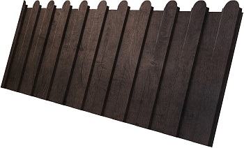 Профилированный лист GL C8 A, фигурный, 0.45 мм, Print-Double Elite, Antique Wood