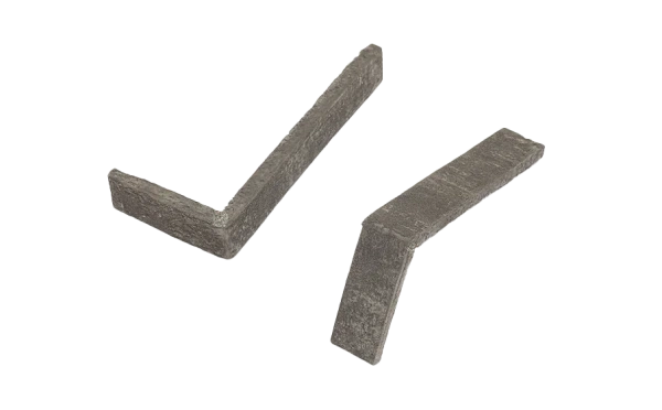 Декоративный кирпич, угловой элемент Mesterra Stratum, 235х110х40 мм под Кирпич, цвет: 006