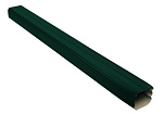 Труба прямоугольная Vortex, Ø 102 мм, L=3000 мм, RAL 6005