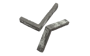 Декоративный кирпич, угловой элемент Mesterra Magnum, 240х157х40 мм под Кирпич, цвет: 010