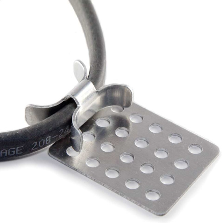 Зажим кровельный Roof clip RX-Gs, для саморегулирующегося, Нерж. сталь, уп 50 шт.