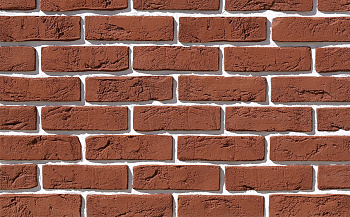 Декоративный камень White Hills Лондон Брик под Кирпич, цвет: 302-60 / красный