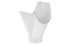 Воронка желоба Aquasystem Comfort Ø125/90 мм, PE, RR 20