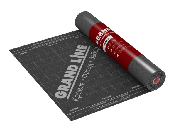 Пленка ветро-влагозащитная Grand Line Facade, 1.6 х 47 м, 75 м²