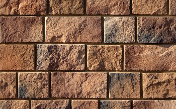 Фасадная плитка White Hills Шинон под Камень, цвет: 412-90 / коричневый