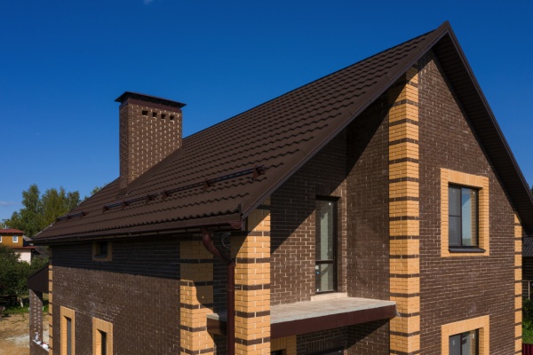 Композитная черепица Grand Line Barcelona new, 1350х417 мм цвет: капучино