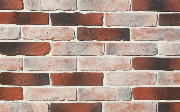 Декоративный камень White Hills Тироль Брик под Кирпич, цвет: 392-70 / красный